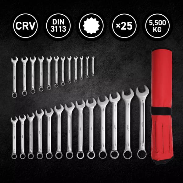 MJW Set med ringnycklar 6–32 mm