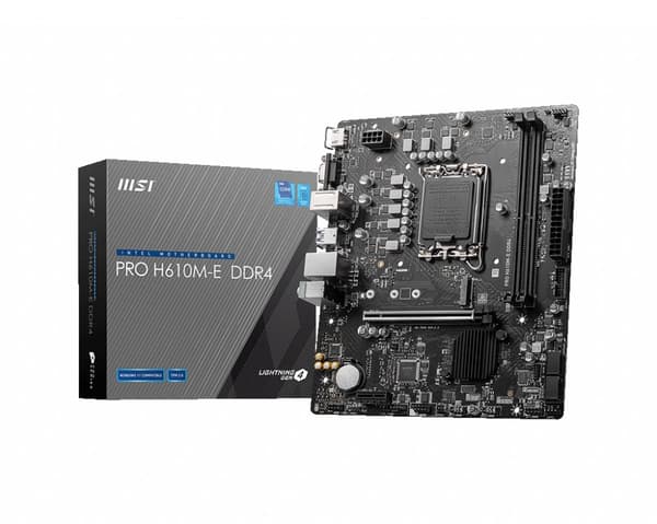 MSI PRO H610M-E DDR4-moderkort