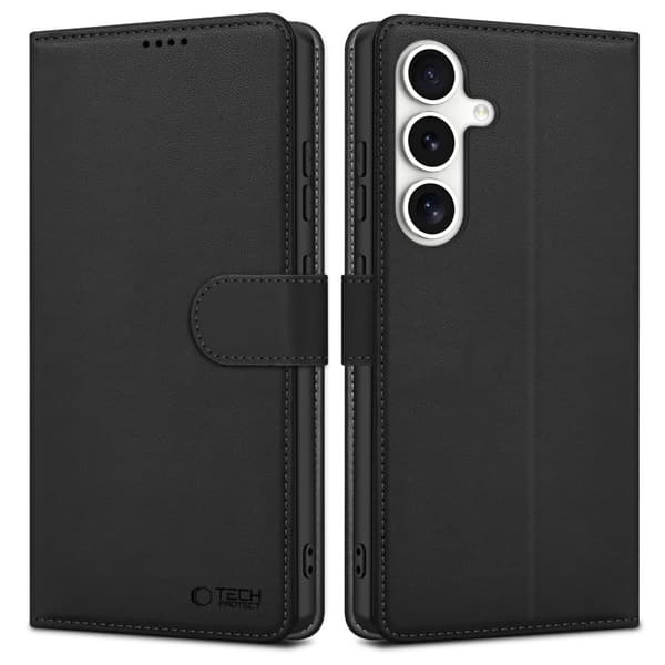 TECH-PROTECT PLÅNBOK GALAXY S25 SVART