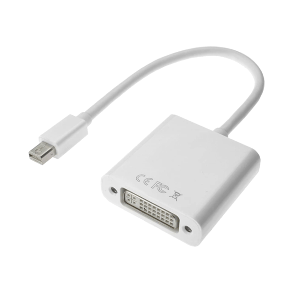 Adapter mini DisplayPort til DVI MacBook HQ konverter kabel