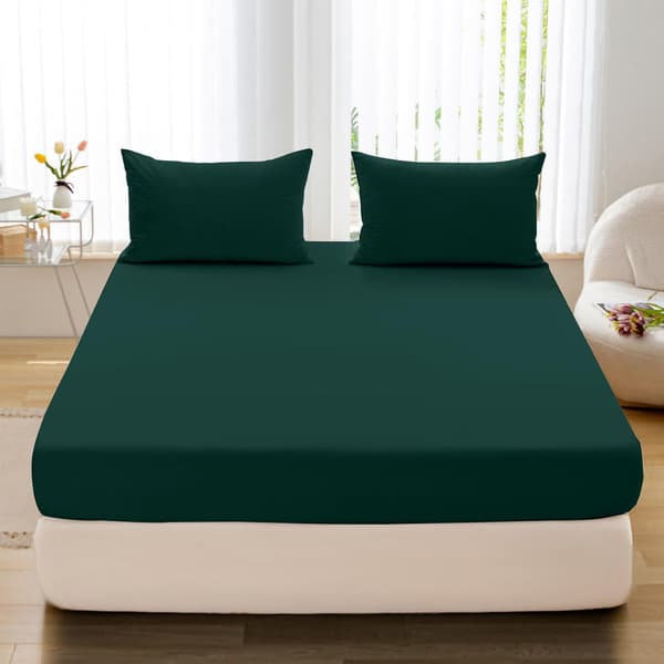 Joustolakana jersey 180x200+25 pullovihreä