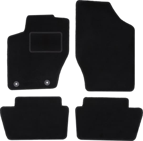 Velourmattor set för Citroen C4 I coupe, hatchback (2004-2010)