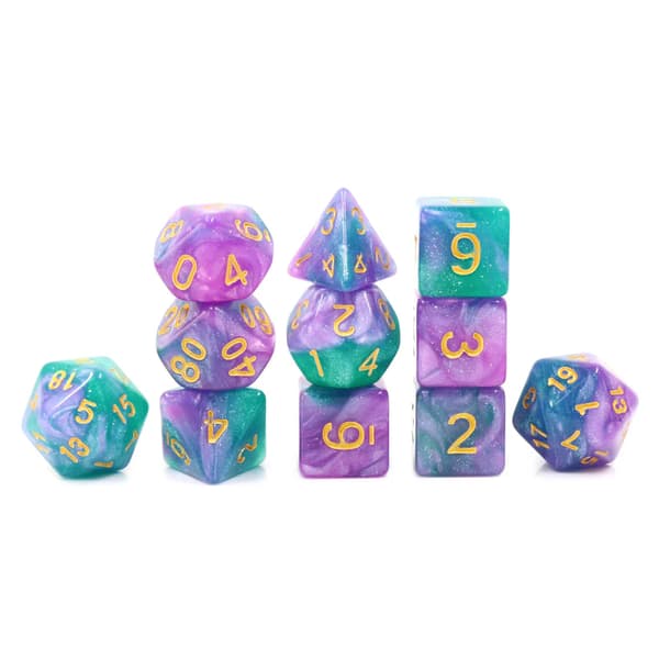 Space Eggs RPG -noppasarja, 11 noppaa