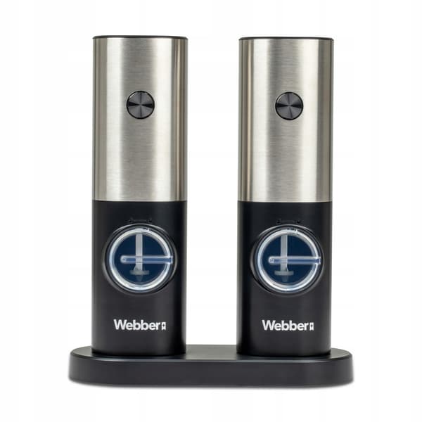 ELEKTRISK BATTERIDRIVEN PEPPAR- OCH SALTKVARN SALTKVARN 2 ST WEBBER