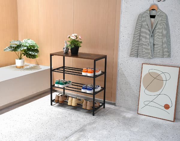 Stella-kenkäteline loftille, 4 tasoa