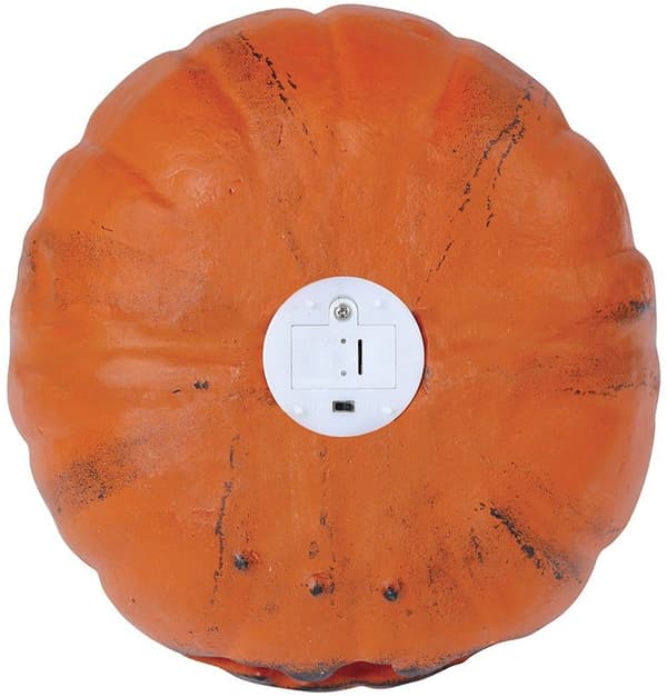 GLÖDANDE PUMPA Ornament Halloween Dekoration 16cm