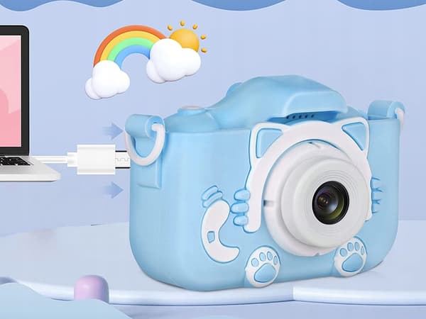 Digital kamera KOTEK blå (50) GAB_A
