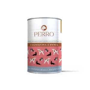 PERRO Lam med græskar til voksne hunde 12x400g