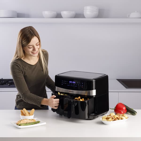 Taurus Air Fry Digital Duo 9L musta ilmakeitin