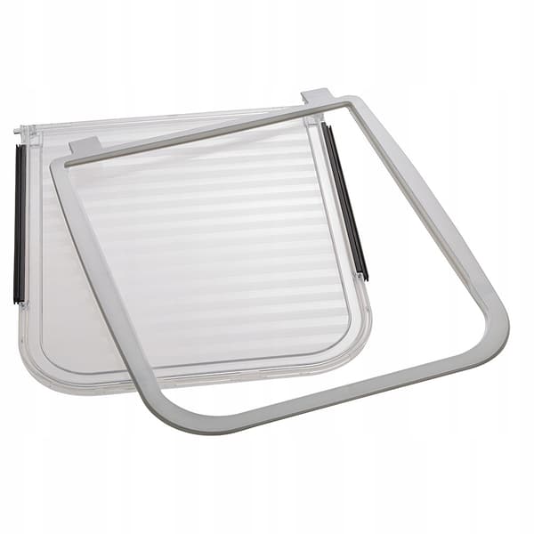 Ferplast Swing 9 hunde- og kattedør, 26,2 x 31,2 cm