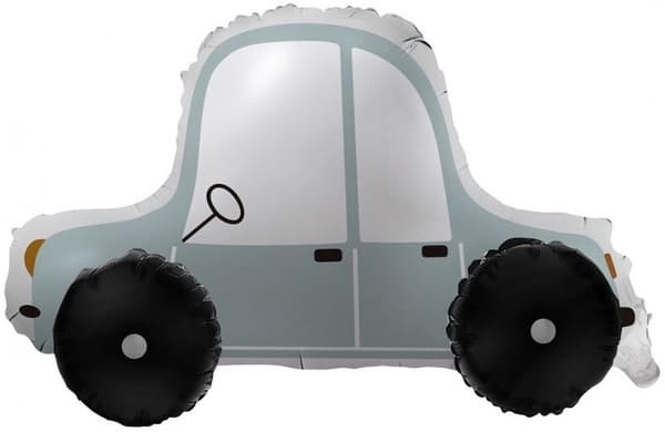 Bil 3D folieballon 72x43x42 cm