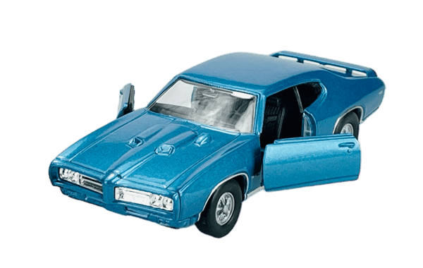 Welly Oldtimer 1969 Pontiac GTO blå 1:34 43714