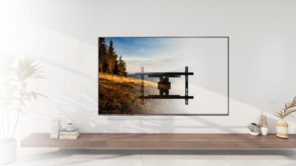 ISY ITV-3600 TV-teline Musta-harmaa