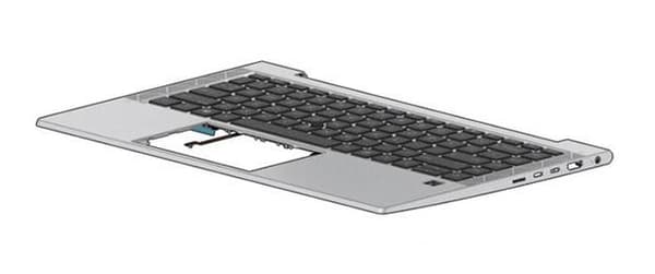 HP SPS-TOPCVR med tastatur CP+PS BL INTL, M07090-B31