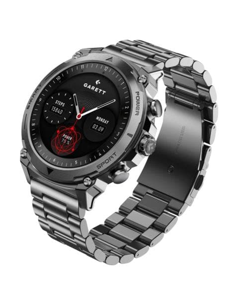 Smartwatch GARETT Atom Stål Sølv