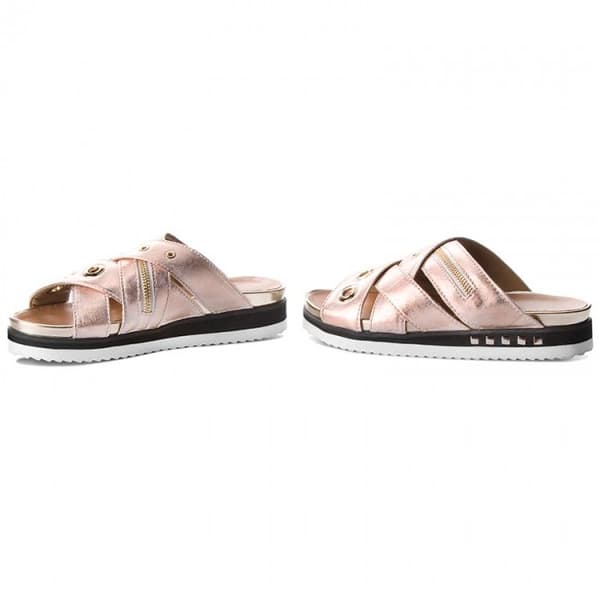 EVA MINGE DAME LÆDER PINK FLIP-FLOPS 36 3W2G1*