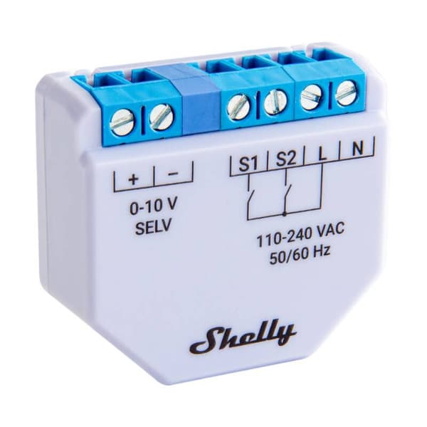 Shelly Plus 0-10V WiFi/Bluetooth-himmennin