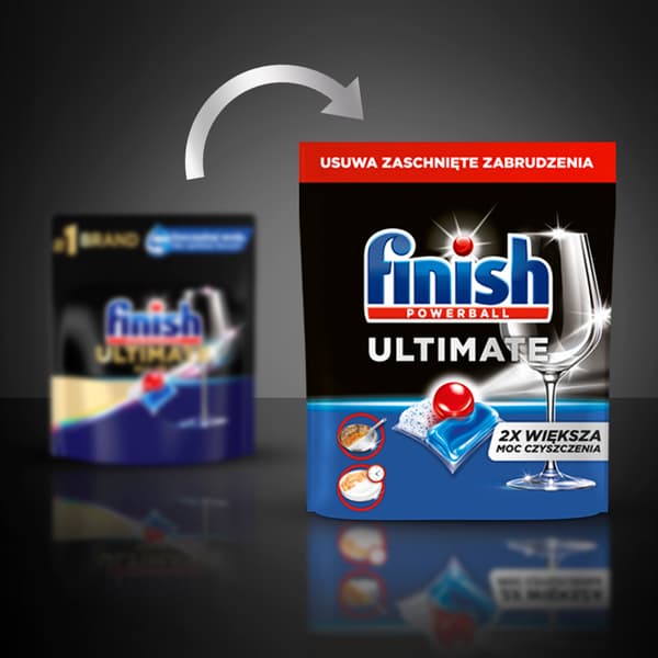 Finish 40 kapsler ultimate regular