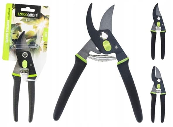 Manuell trädgårdssekator 21 cm stålblad