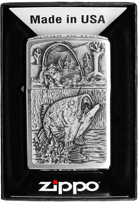 Zippo Fishing Emblem Lighter 2000407