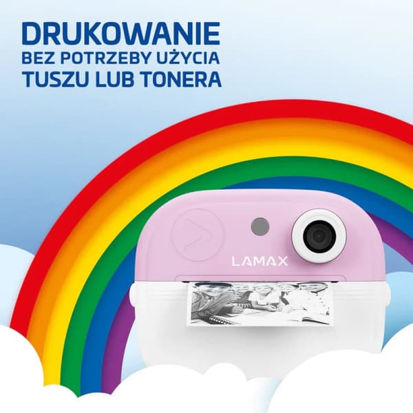 LAMAX InstaKid2 Play-kamera, rosa