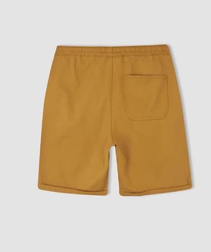 Defacto herre brune, afslappede, glatte bomuldsshorts 44 3H2G2_B* T1A