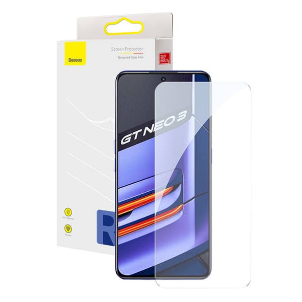 Baseus Transparent Härdat Glas för Realme GT Neo3