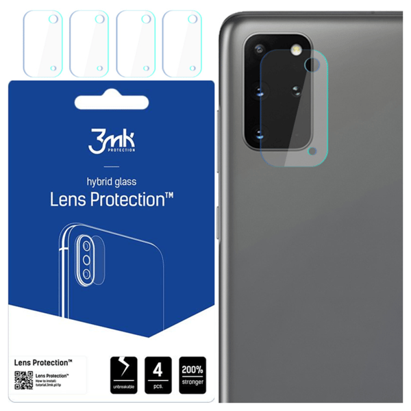 Samsung Galaxy S20+ 5G - 3mk linsebeskyttelse