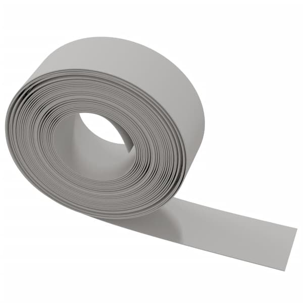 vidaXL havekant, 2 stk., grå, 10 m, 20 cm, polyethylen