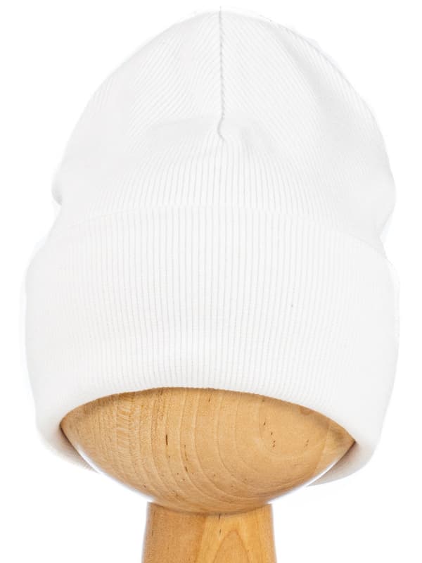 Stribet bomuldshat