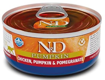 Farmina | N&D Græskar | 70g Dåse - Voksen | Kylling, Græskar og Granatæble 70g