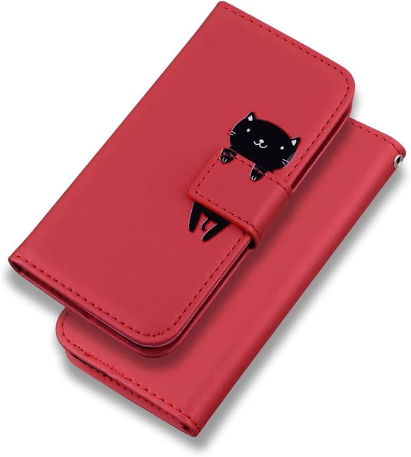 RØDT LUKKET ETUI TIL SAMSUNG GALAXY A42 5G