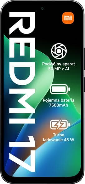 XIAOMI Redmi 17 4G (LTE) Smartphone 4GB/256GB Sort