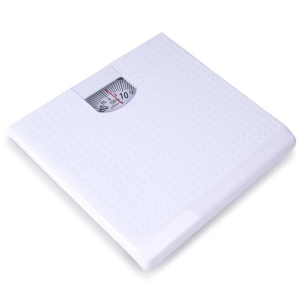 Badrumsvåg vit mekanisk 120 kg