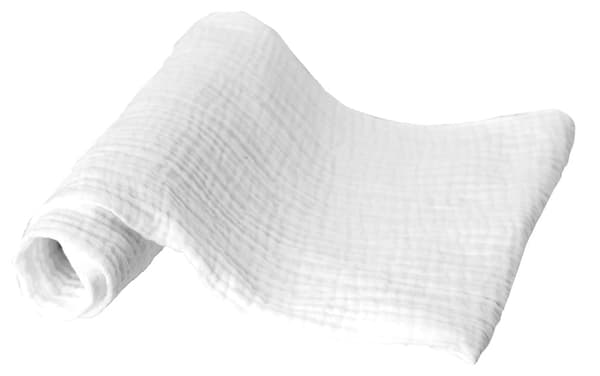Blöjor 3-pack i ask 70x80 MUSLIN Vit