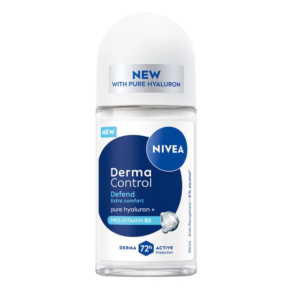 100227 NIVEA Derma Control Defend antiperspirantti roll-on 50ml