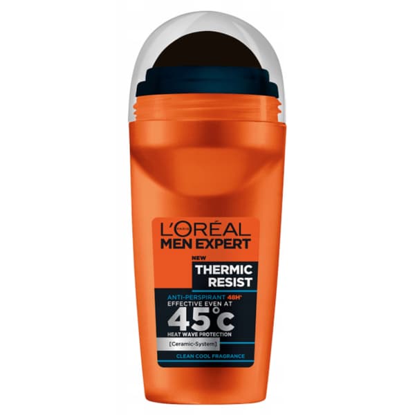 L'Oréal Men Expert Thermic Resist Antiperspirant Roll-on för män 50 ml