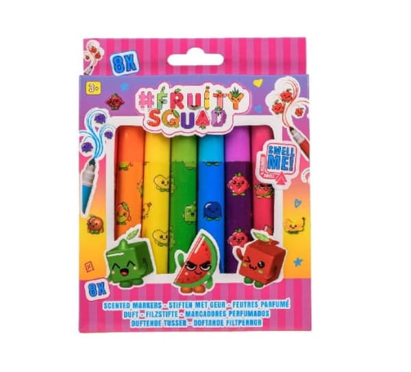 Fruity Squad - Doftpennor - 8 färger - 60352