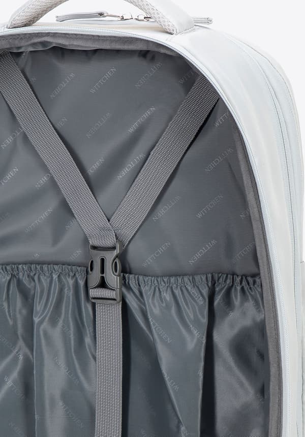 Wittchen Herr Expanderbar Multifunktionell Flygplansrygsäck, Off-vit, Off-vit polyester