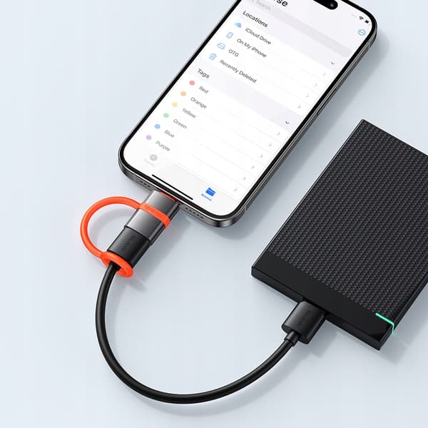 MCDODO ADAPTER USB-A 3.0 TILL USB-C TILL USB TYP C 3A 5GBPS OTG