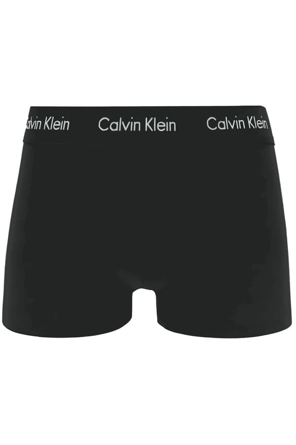 Calvin Klein Underwear 3x Herre Sorte Trunks, Størrelse S