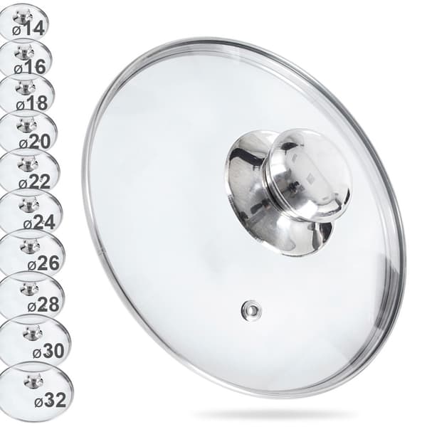 Glaslåg 16 cm
