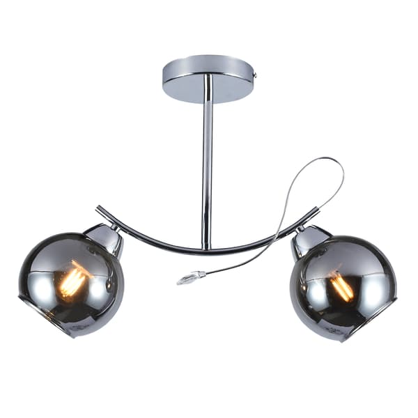 TAKLAMPA CONNOR 2 E27 KROM MILAGRO MLP0873