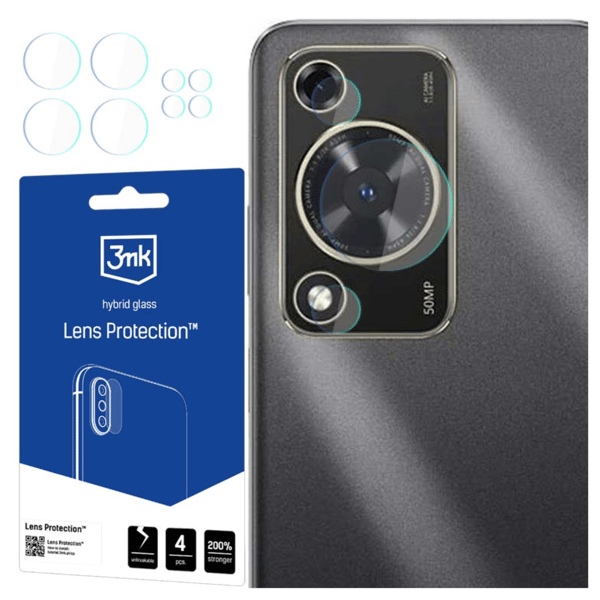 Huawei Nova Y72 - 3mk linsebeskyttelse
