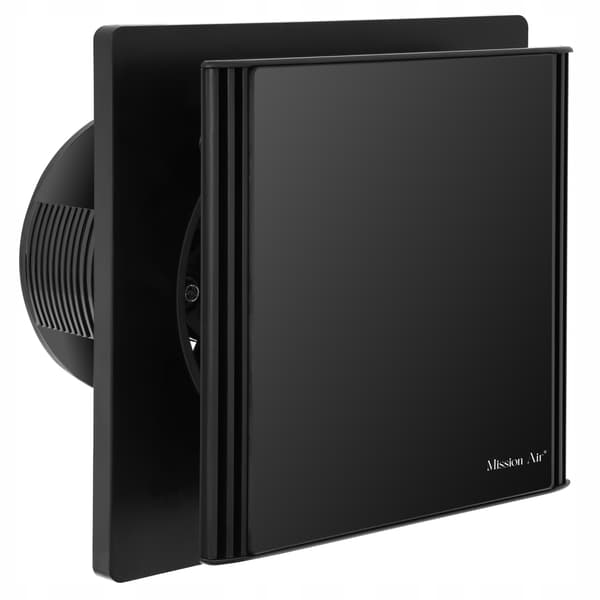 VENTIS EDGE 120 Svart S badrumsfläkt