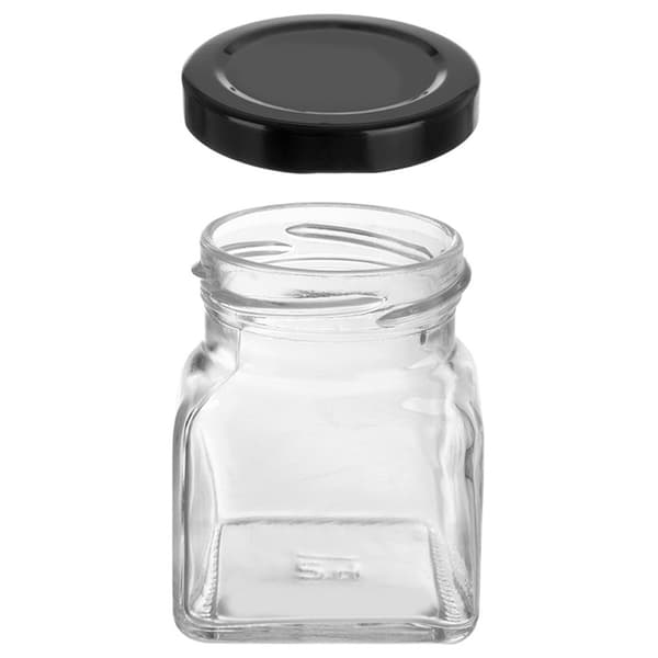 Kryddbehållare i glas 120 ml