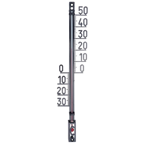 Ulkoilman lämpömittari musta 27 cm