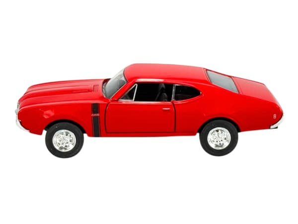 WELLY OLD TIMER 1968 OLDSMOBILE 442 RØD 1:34 43711