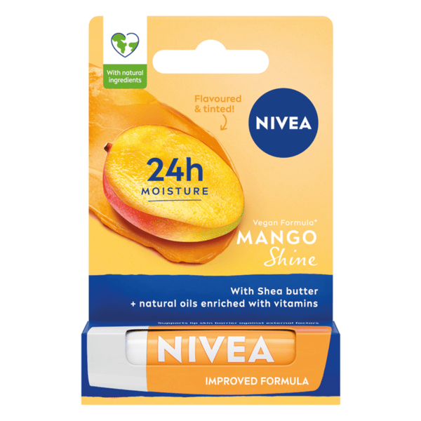 NIVEA Hoitava huulibalsami Mango 4,8g