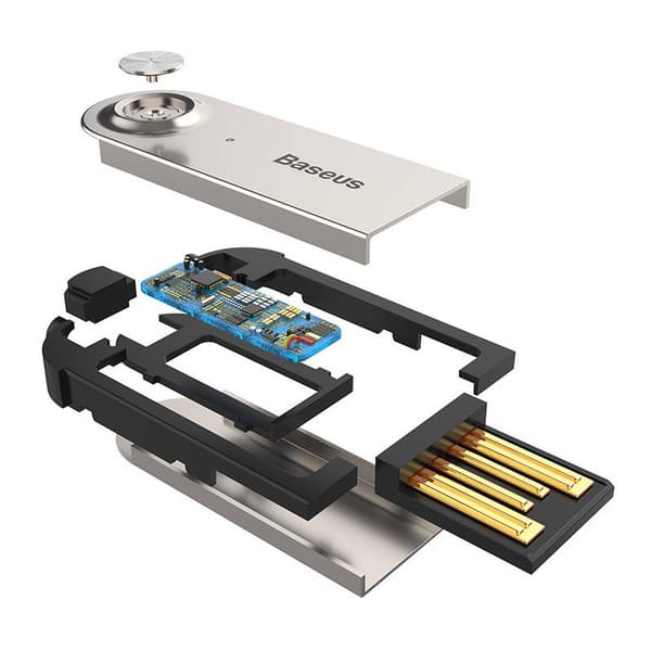 Baseus USB, AUX Bluetooth 5.0 Ljudadapter (Svart)